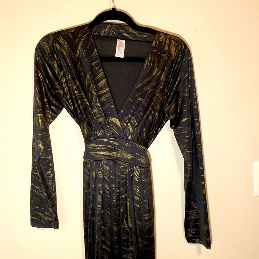 Comfortable LBD with Gold Detail